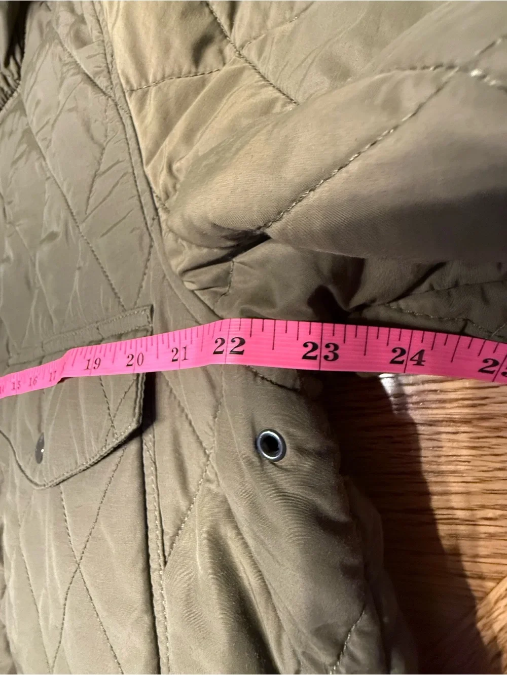 J. Crew quilted hooded